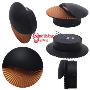 Alternative view of Đèn Led treo tường Hình Vỏ Sò ốp tường hắt tường trang trí ngoài trời trong nhà VNT6031 Ngọc Thắng