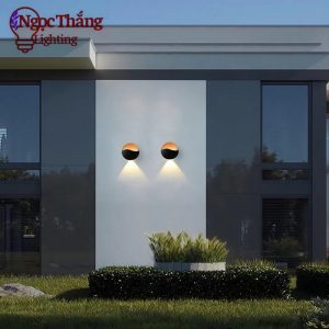 Đèn Led treo tường Hình Vỏ Sò ốp tường hắt tường trang trí ngoài trời trong nhà VNT6031 Ngọc Thắng - Ảnh 6