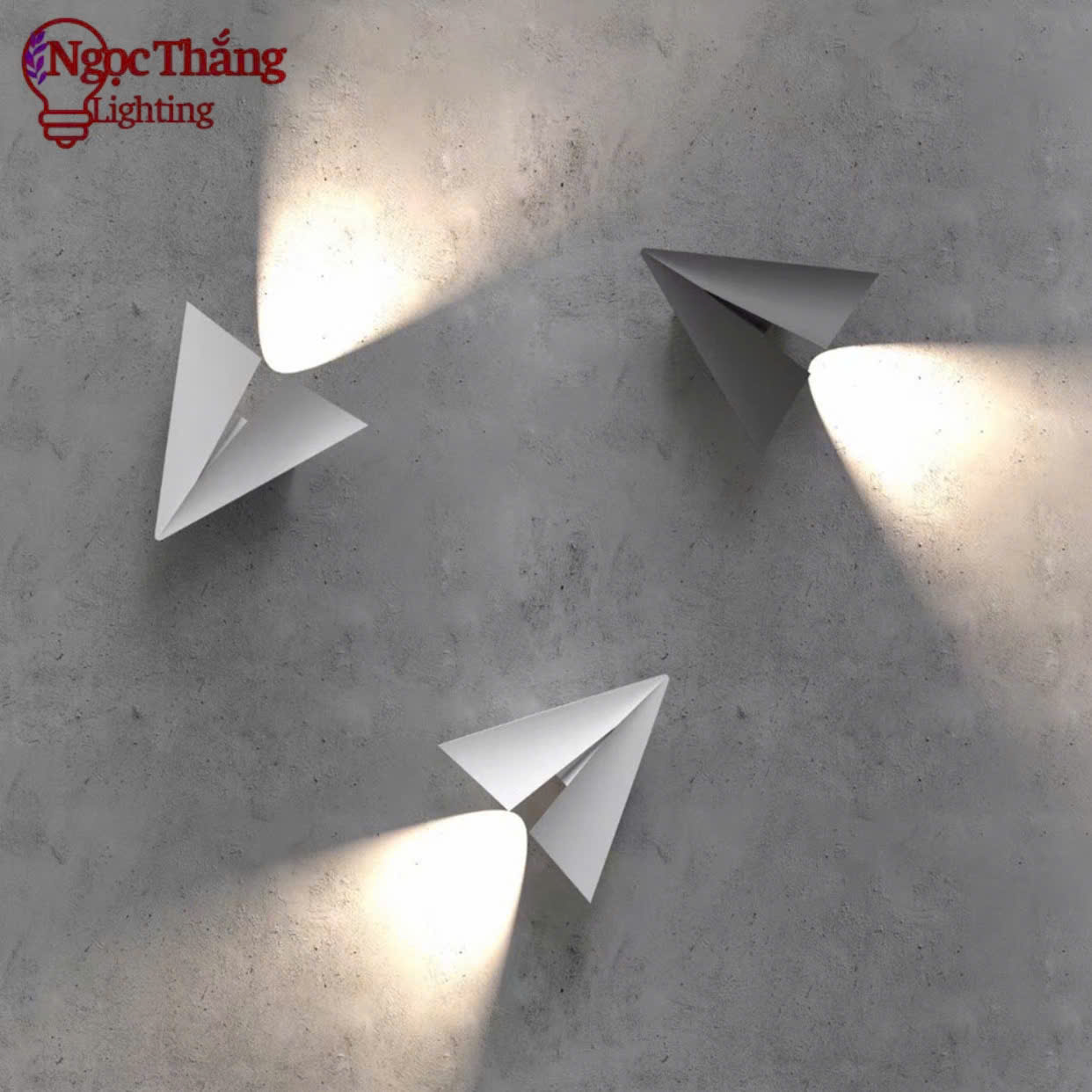 Đèn treo tường ngoài trời Cánh Diều trang trí trong nhà cầu thang Led 5W 220V VNT267A Ngọc Thắng