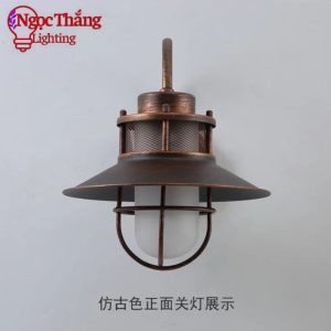 Đèn treo tường gắn tường Vintage ốp cột ngoài trời trang trí quán cà phê 220V VT29T1 Ngọc Thắng - Ảnh 5