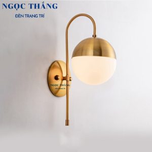 Đèn gắn tường treo tường trang trí phòng khách phòng ngủ cầu thang GT431 Ngọc Thắng (Kèm bóng Led Bulb 7w)