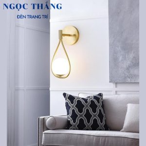 Alternative view of Đèn gắn tường treo tường trang trí phòng khách phòng ngủ cầu thang GT433 Ngọc Thắng (Kèm bóng Led Bulb 7w)