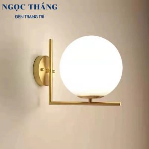 Đèn gắn tường treo tường trang trí phòng khách phòng ngủ cầu thang GTCN39 Ngọc Thắng (Kèm bóng Led Bulb 7w)