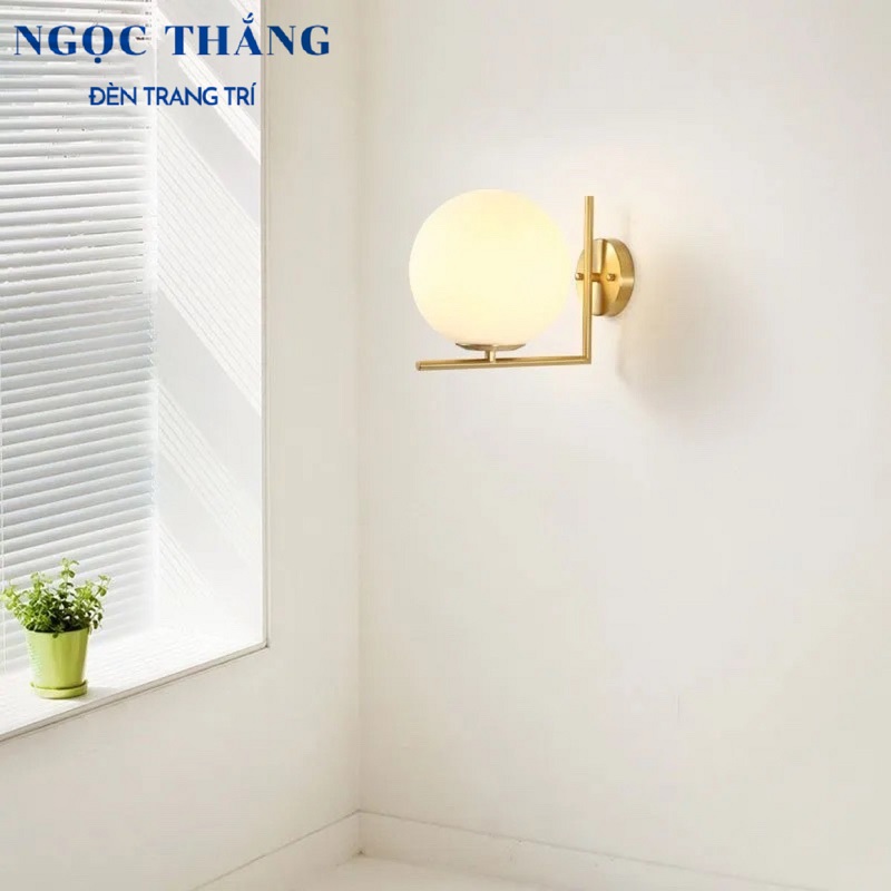 Đèn gắn tường treo tường trang trí phòng khách phòng ngủ cầu thang VK02D Ngọc Thắng (Kèm bóng 7w) - Ảnh 3