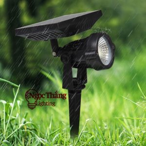 Alternative view of Đèn rọi ghim cỏ sân vườn năng lượng mặt trời trang trí ngoài trời Led 5W SV0701 Pin 2400mAh Ngọc Thắng