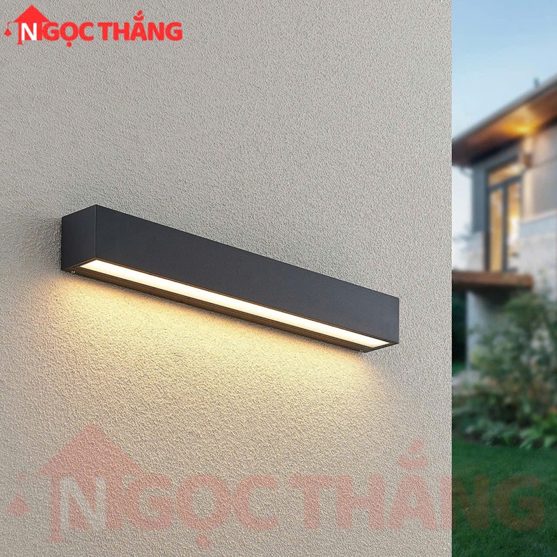 Đèn hắt tường treo tường 38cm trang trí ngoài trời trong nhà Led 20W 220V ODL7014 Ngọc Thắng - Ảnh 8