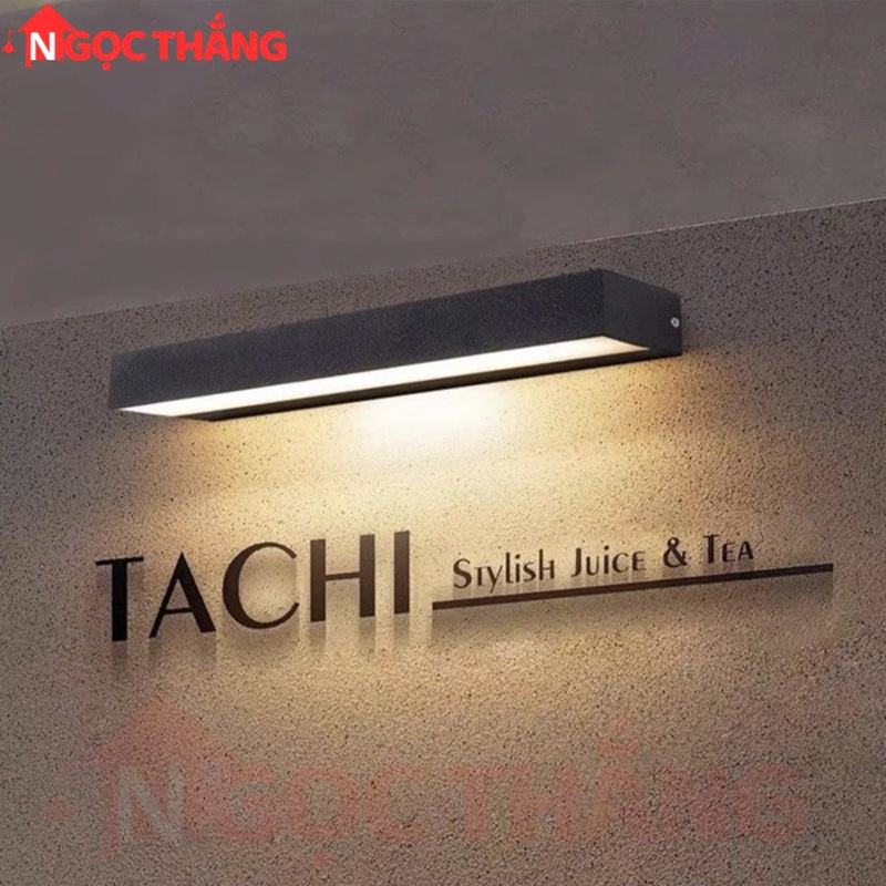 Đèn hắt tường treo tường 38cm trang trí ngoài trời trong nhà Led 20W 220V ODL7014 Ngọc Thắng - Ảnh 5