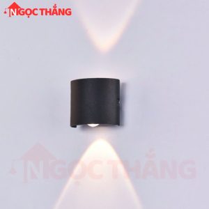 Alternative view of Đèn Led hắt tường treo tường trang trí trong nhà ngoài trời 2 bóng 4 bóng 6 bóng 8 bóng Led ánh sáng vàng 220V VNT625 Đen Ngọc Thắng