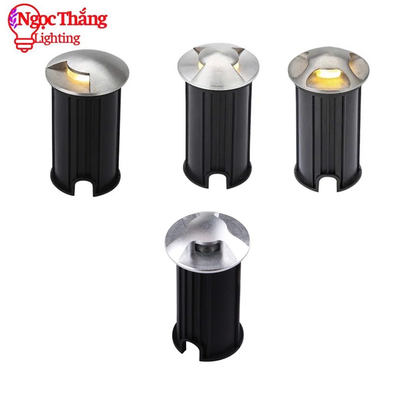 Đèn Led âm sàn đèn âm đất trang trí lối đi sân vườn cầu thang ngoài trời 220V SV140 Ngọc Thắng - Ảnh 16