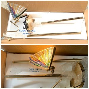 Đèn Cây Đọc Sách Hình Bướm Trang Trí Phòng Khách Phòng Ngủ 8W Led 3 chế độ màu DD110 Ngọc Thắng - Ảnh 5