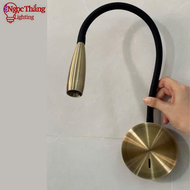 Đèn Led đọc sách chiếu tranh gắn tường phòng ngủ phòng khách 3W RO1439 Ngọc Thắng - Ảnh 6