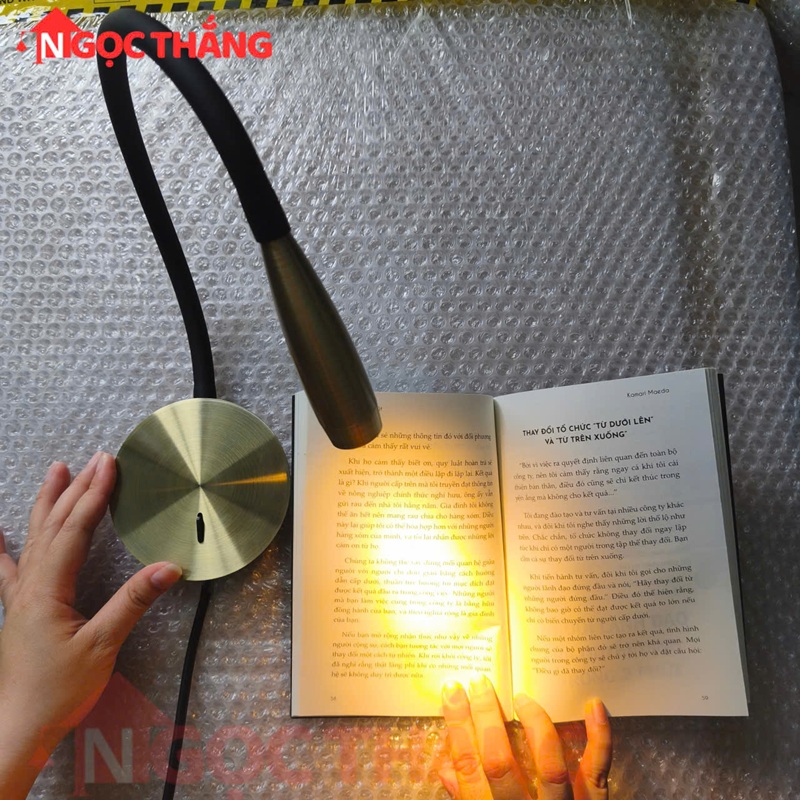 Đèn Led đọc sách chiếu tranh gắn tường phòng ngủ phòng khách 3W RO1439 Ngọc Thắng - Ảnh 4