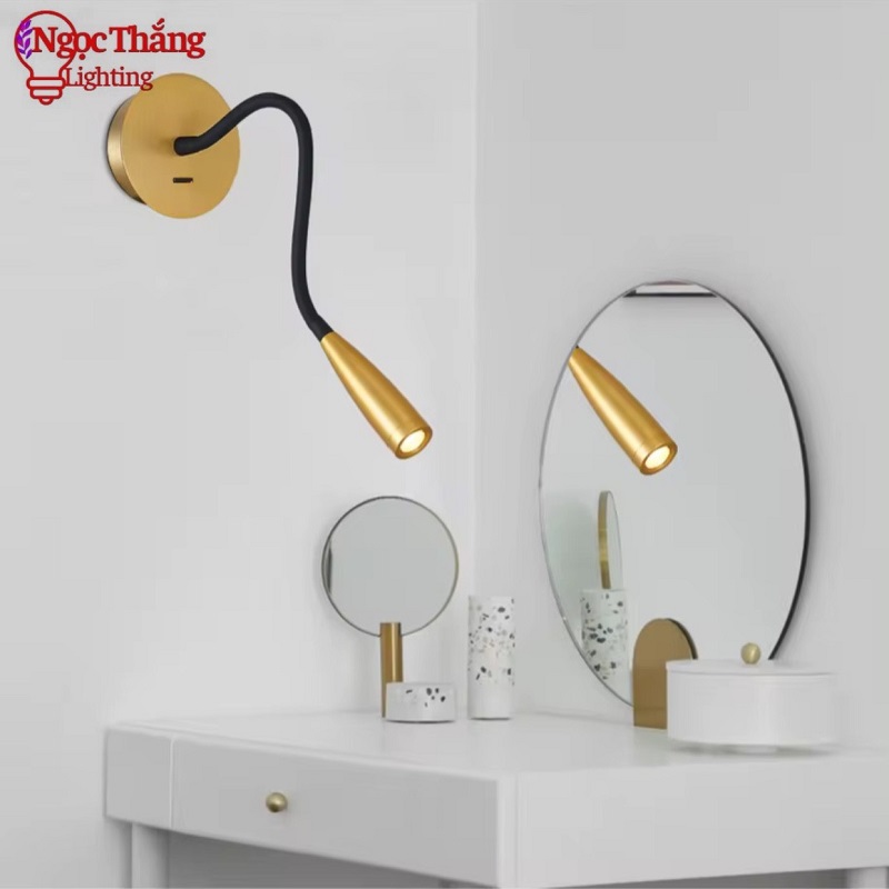 Đèn Led đọc sách chiếu tranh gắn tường phòng ngủ phòng khách 3W RO1439 Ngọc Thắng - Ảnh 13