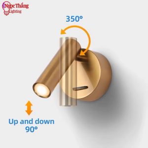 Đèn Led đọc sách gắn tường roị tranh phòng ngủ phòng khách Bảo hành 24 tháng 3W RO1446 Ngọc Thắng - Ảnh 5