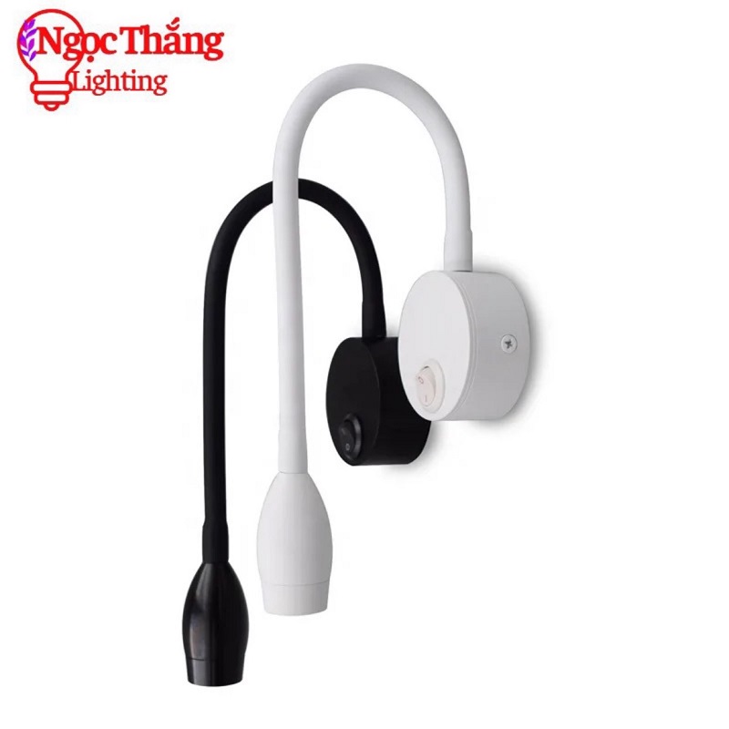 Đèn Led đọc sách chiếu tranh gắn tường phòng ngủ phòng khách Led 3W RO1400B Ngọc Thắng