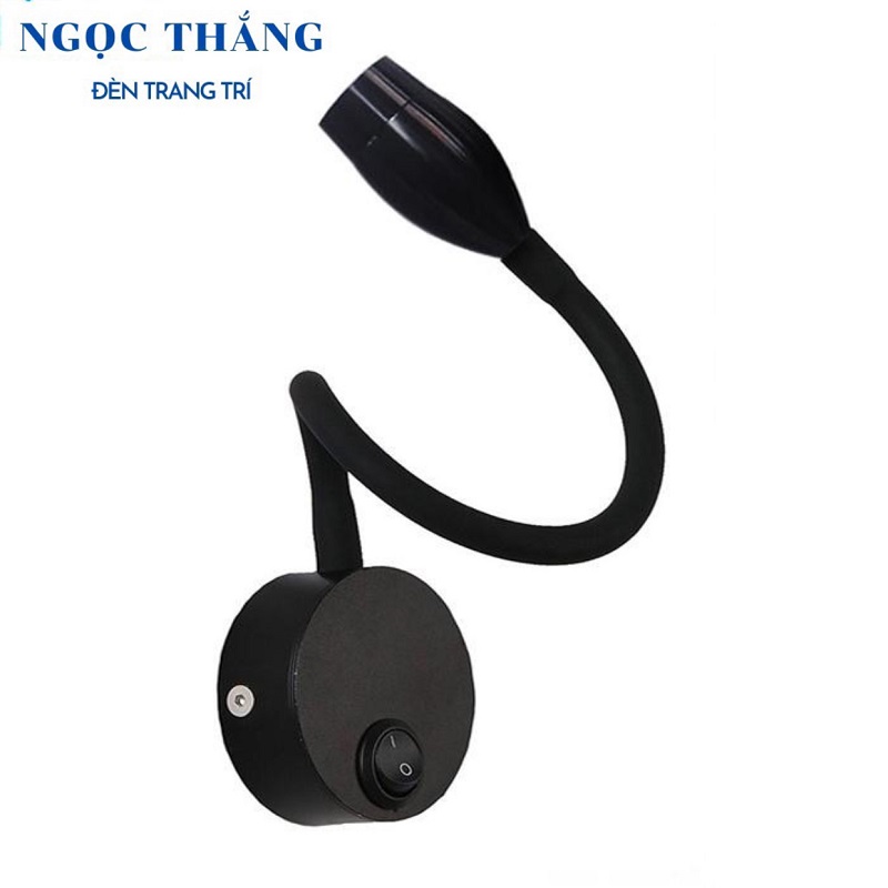 Đèn Led đọc sách chiếu tranh gắn tường phòng ngủ phòng khách Led 3W RO1400B Ngọc Thắng - Ảnh 10