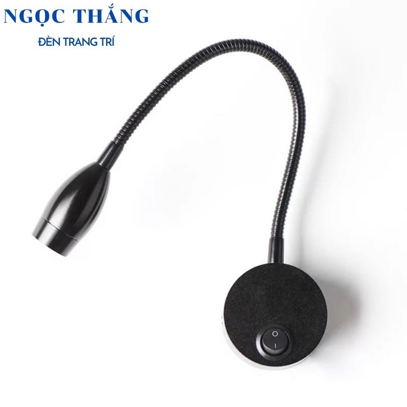Đèn Led đọc sách chiếu tranh gắn tường phòng ngủ phòng khách Led 3W RO1400B Ngọc Thắng - Ảnh 4