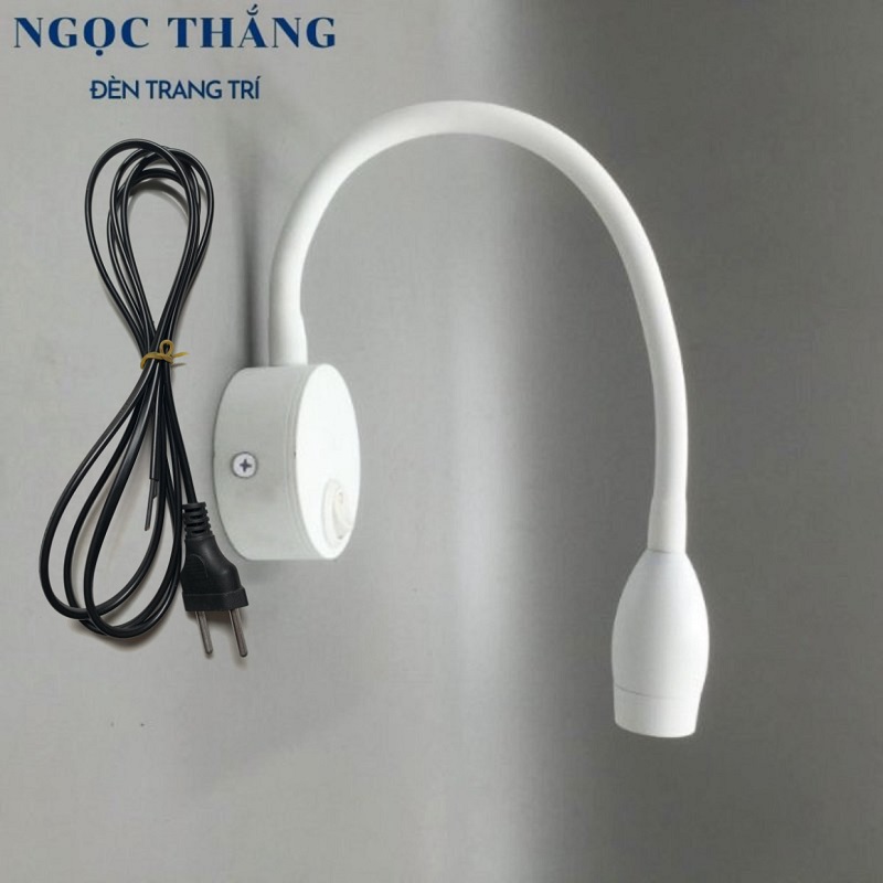 Đèn Led đọc sách chiếu tranh gắn tường phòng ngủ phòng khách Led 3W RO1400B Ngọc Thắng - Ảnh 5