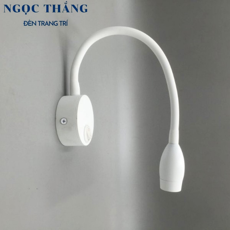 Đèn Led đọc sách chiếu tranh gắn tường phòng ngủ phòng khách Led 3W RO1400B Ngọc Thắng - Ảnh 3