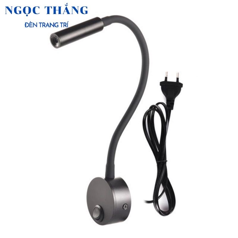 Đèn Led đọc sách chiếu tranh gắn tường phòng ngủ phòng khách Led 3W RO1408A Ngọc Thắng - Ảnh 22