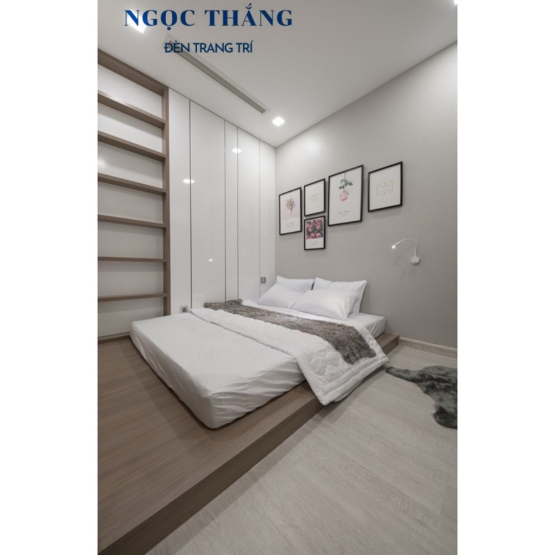 Đèn Led đọc sách chiếu tranh gắn tường phòng ngủ phòng khách Led 3W RO1408A Ngọc Thắng - Ảnh 6