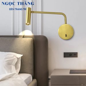 Đèn Led đọc sách xoay 180 độ treo tường phòng ngủ phòng khách Led 3W 220V VK72 Ngọc Thắng