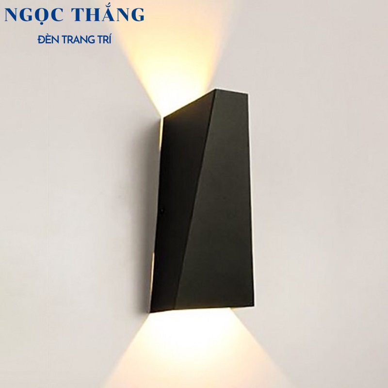 Đèn Led treo tường hắt tường trang trí trong nhà cầu thang ánh sáng vàng Led 8W 220V GT355 Ngọc Thắng