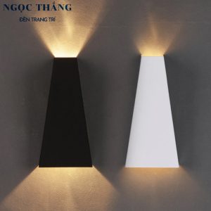 Đèn Led treo tường hắt tường trang trí trong nhà cầu thang ánh sáng vàng Led 8W 220V OT355 Ngọc Thắng - Ảnh 6