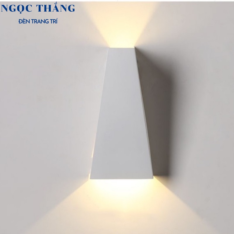 Đèn Led treo tường hắt tường trang trí trong nhà cầu thang ánh sáng vàng Led 8W 220V GT355 Ngọc Thắng - Ảnh 6