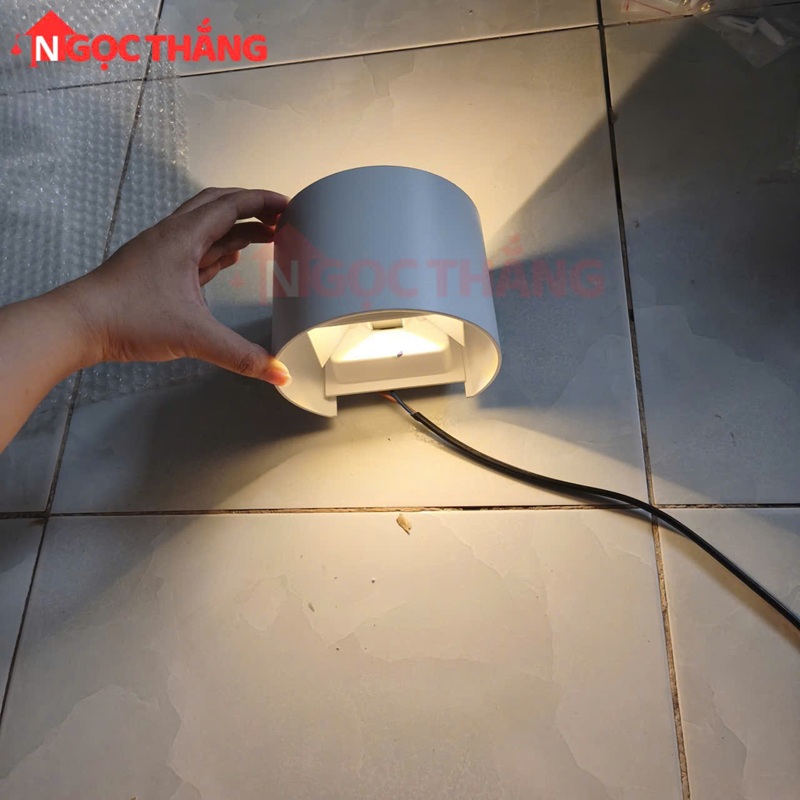 Đèn Led hắt tường ngoài trời trang trí trong nhà Led 10W 220V VNT3030 Ngọc Thắng - Ảnh 5