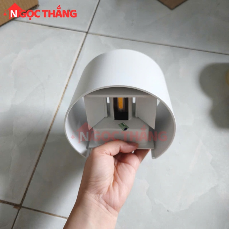 Đèn Led hắt tường ngoài trời trang trí trong nhà Led 10W 220V VNT3030 Ngọc Thắng - Ảnh 6