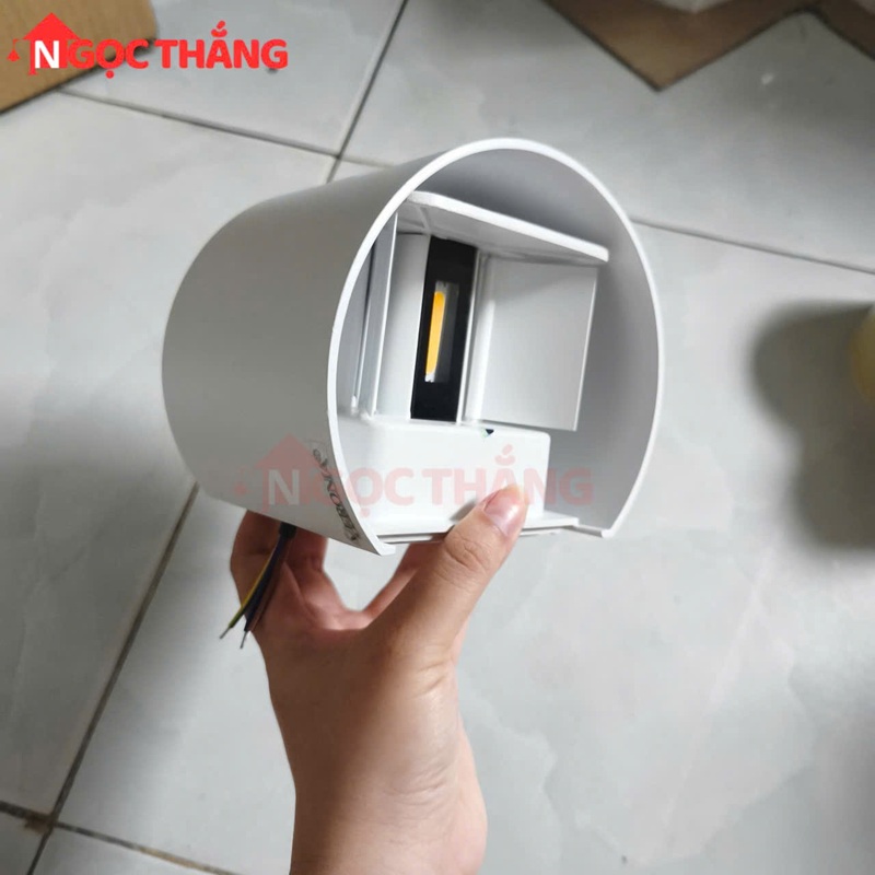 Đèn Led hắt tường ngoài trời trang trí trong nhà Led 10W 220V VNT3030 Ngọc Thắng - Ảnh 7