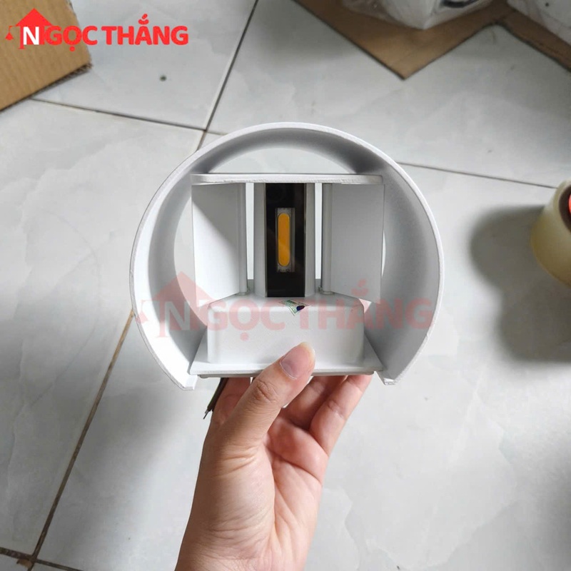 Đèn Led hắt tường ngoài trời trang trí trong nhà Led 10W 220V VNT3030 Ngọc Thắng - Ảnh 8