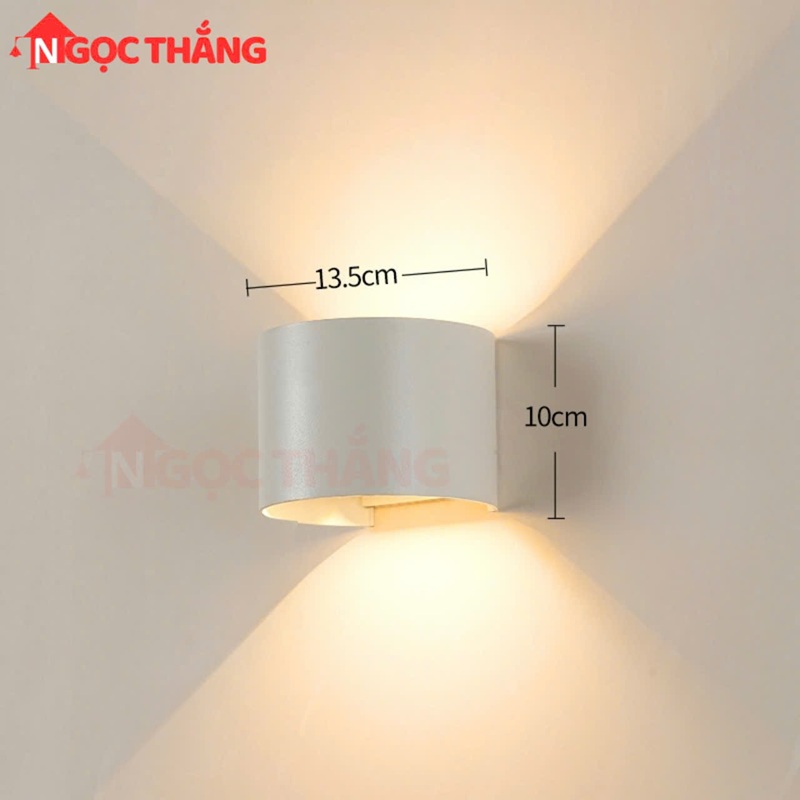 Đèn Led hắt tường ngoài trời trang trí trong nhà Led 10W 220V VNT3030 Ngọc Thắng - Ảnh 11