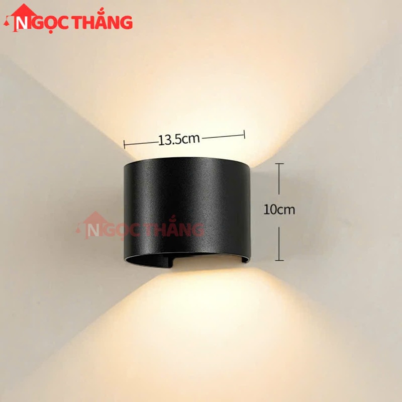 Đèn Led hắt tường ngoài trời trang trí trong nhà Led 10W 220V VNT3030 Ngọc Thắng - Ảnh 10