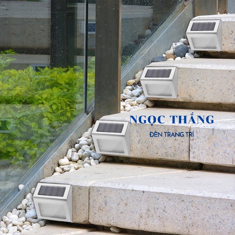 Đèn Led năng lượng mặt trời cảm biến tự động trang trí sân vườn hàng rào cầu thang ACT608 Ngọc Thắng - Ảnh 12