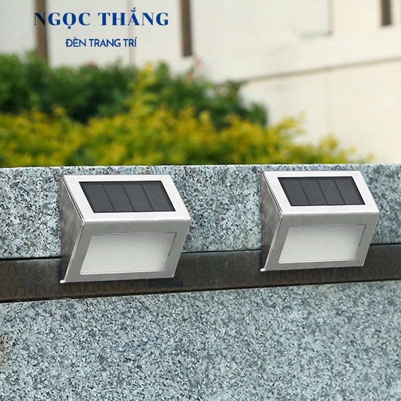 Đèn Led năng lượng mặt trời cảm biến tự động trang trí sân vườn hàng rào cầu thang ACT608 Ngọc Thắng - Ảnh 8