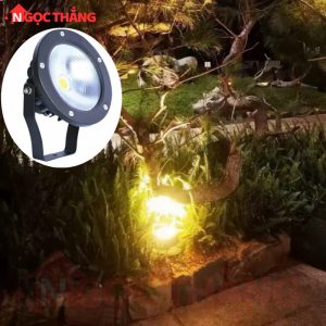 Alternative view of Đèn rọi cột sân vườn Led 10W Ánh sáng Vàng Đèn rọi ngoài trời 220V SV1685 Ngọc Thắng