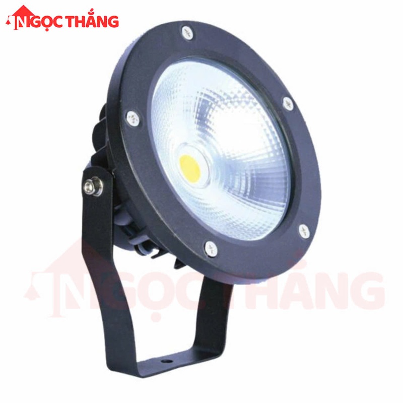 Đèn rọi cột sân vườn Led 10W Ánh sáng Vàng Đèn rọi ngoài trời 220V SV1685 Ngọc Thắng - Ảnh 5