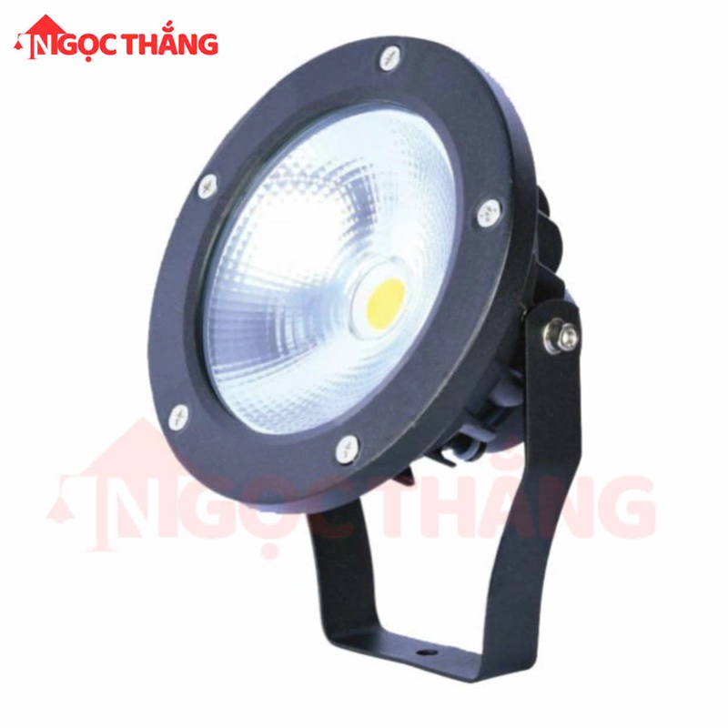 Đèn rọi cột sân vườn Led 10W Ánh sáng Vàng Đèn rọi ngoài trời 220V SV1685 Ngọc Thắng - Ảnh 4