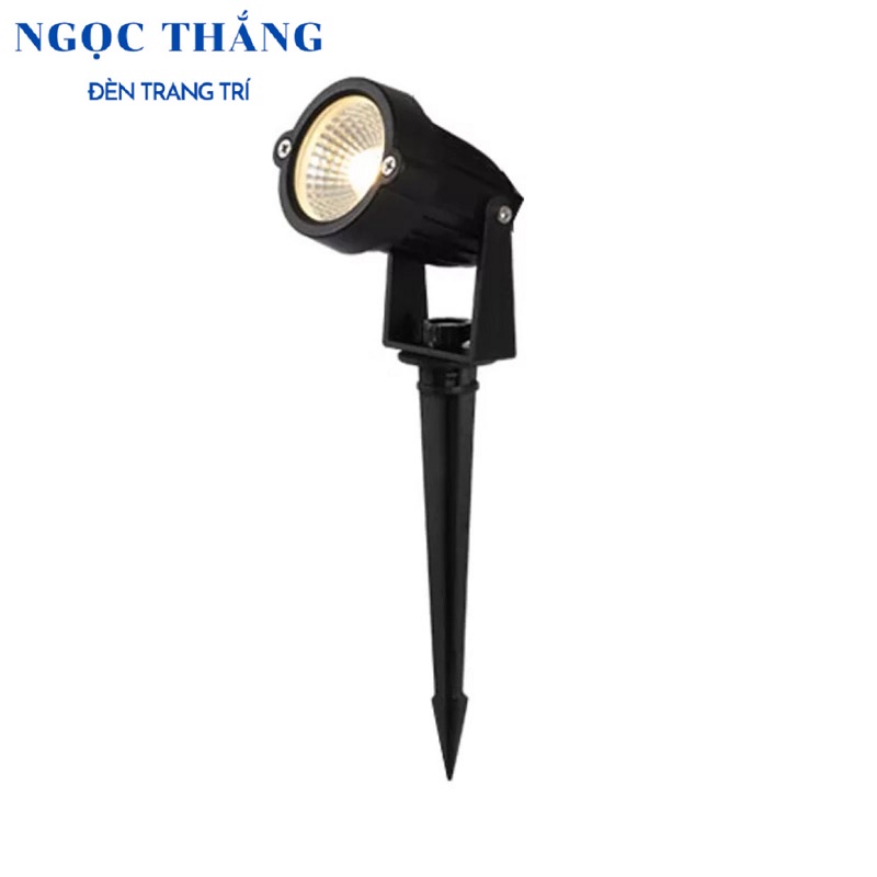 Đèn Led rọi sân vườn ngoài trời đế ghim đế ngồi ánh sáng vàng Led 3W 220V SV2505 Ngọc Thắng - Ảnh 7