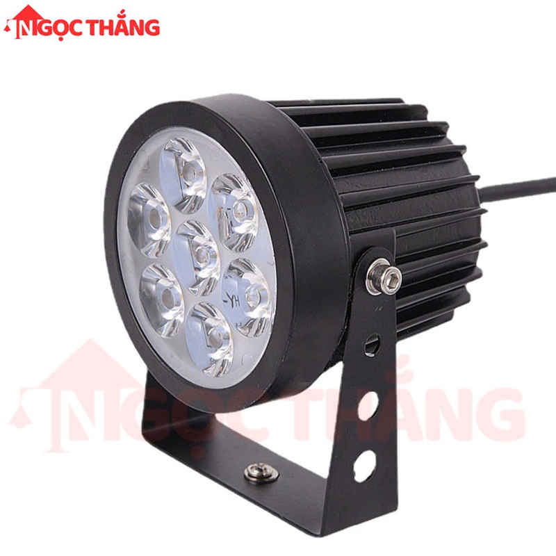 Đèn rọi cột ngoài trời đèn rọi sân vườn Led 7W 220V VNT79 Ngọc Thắng - Ảnh 4