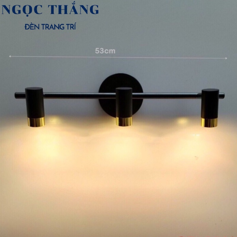 Đèn Led Soi Tranh Soi Gương 3 Bóng Trang Trí Trong Nhà 15W RG773 Ngọc Thắng - Ảnh 2
