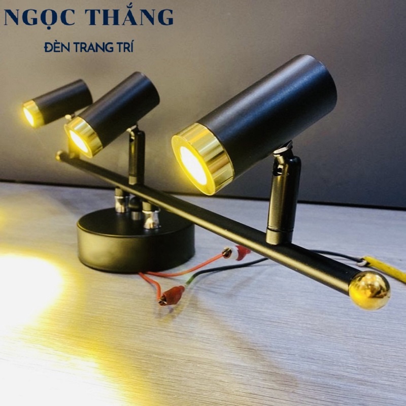 Đèn Led Soi Tranh Soi Gương 3 Bóng Trang Trí Trong Nhà 15W RG773 Ngọc Thắng - Ảnh 12