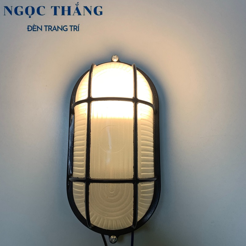Đèn treo tường gắn tường trang trí trong nhà ngoài trời chống nước 9W E27 220V VNT9503 Ngọc Thắng - Ảnh 19