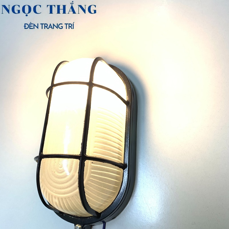 Đèn treo tường gắn tường trang trí trong nhà ngoài trời chống nước 9W E27 220V VNT9503 Ngọc Thắng - Ảnh 16
