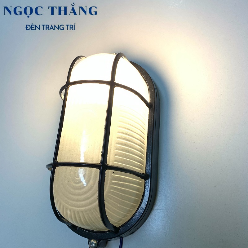 Đèn treo tường gắn tường trang trí trong nhà ngoài trời chống nước 9W E27 220V VNT9503 Ngọc Thắng - Ảnh 15