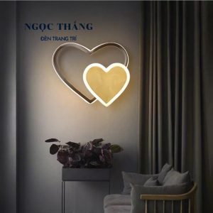 Đèn Led treo tường ốp tường trang trí phòng khách phòng ngủ cầu thang Led 8W 3 chế độ màu GT3015 Ngọc Thắng - Ảnh 5