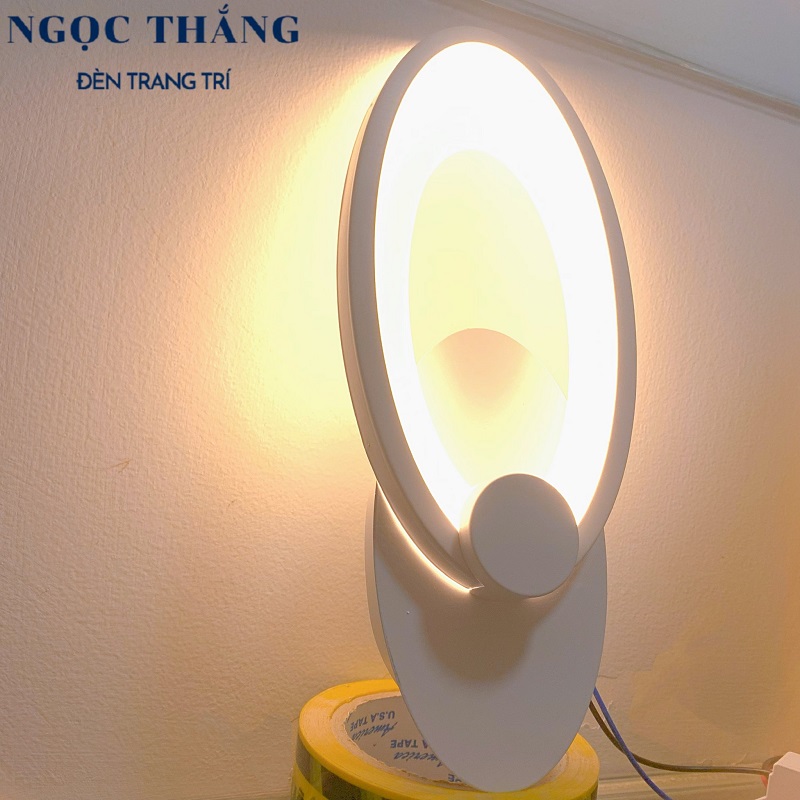 Đèn Led treo tường gắn tường trong nhà cầu thang Led 8W 220V V6011 Ngọc Thắng - Ảnh 6