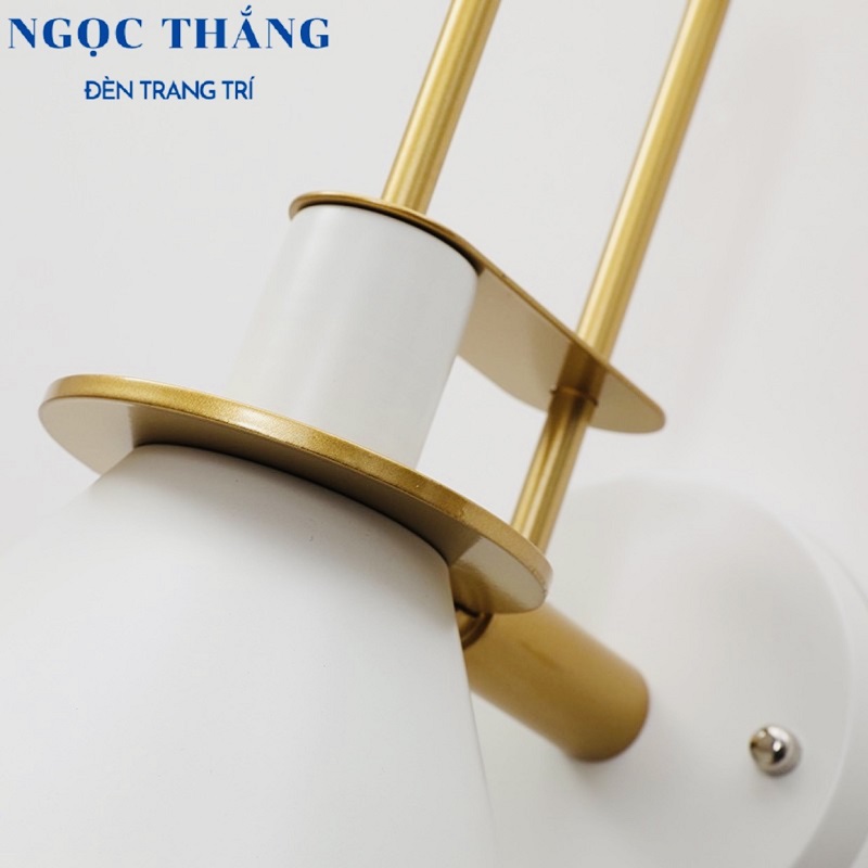 Đèn ốp tường gắn tường trang trí phòng ngủ quán cà phê VK91 Ngọc Thắng (Kèm bóng Led bulb 12W ánh sáng vàng) - Ảnh 9